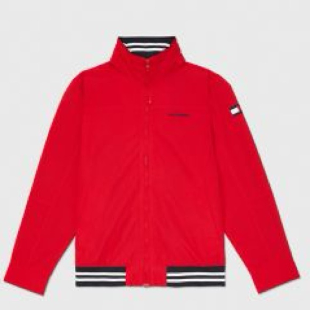 Tommy Hilfiger Men's Lightweight Waterproof Regatta Bomber Jacket
